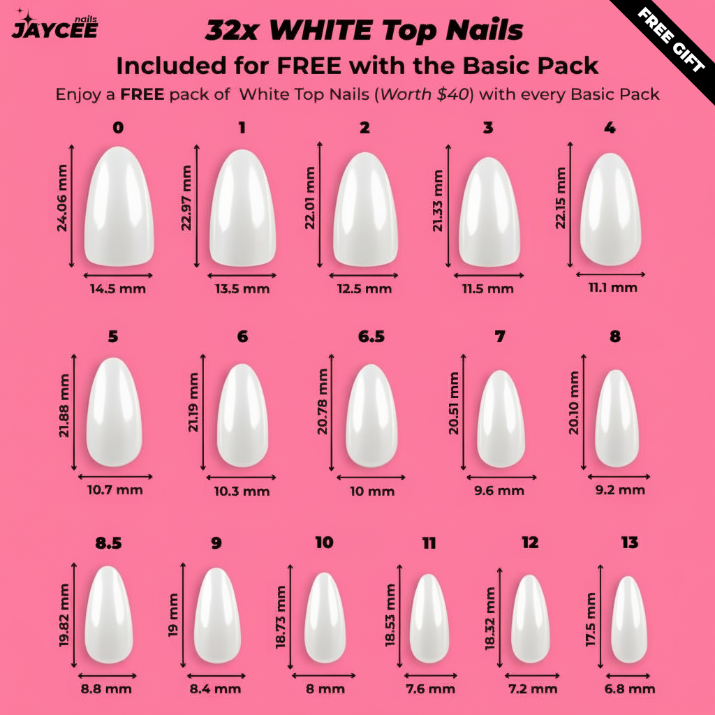 JAYCEE™ Top Nails - Solo Slay Pack