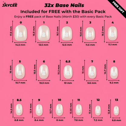 JAYCEE™ Base Nails - Solo Slay Pack